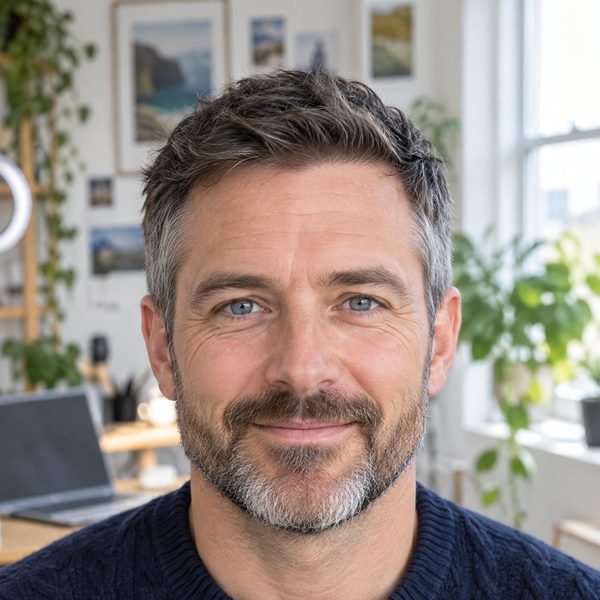 Cormac, Cairvona's AI-generated presenter
